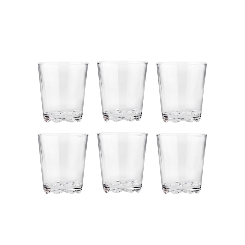 stelton | glacier drinking glass | set of 6 - 3DC
