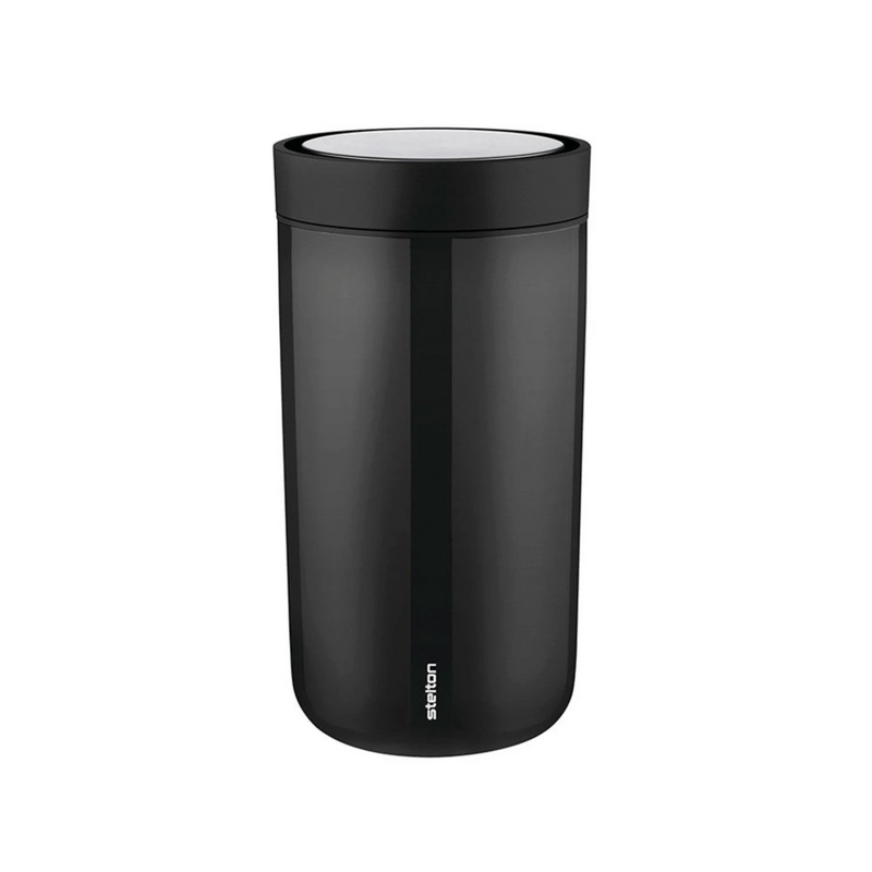 stelton | to go click steel cup | black - DC
