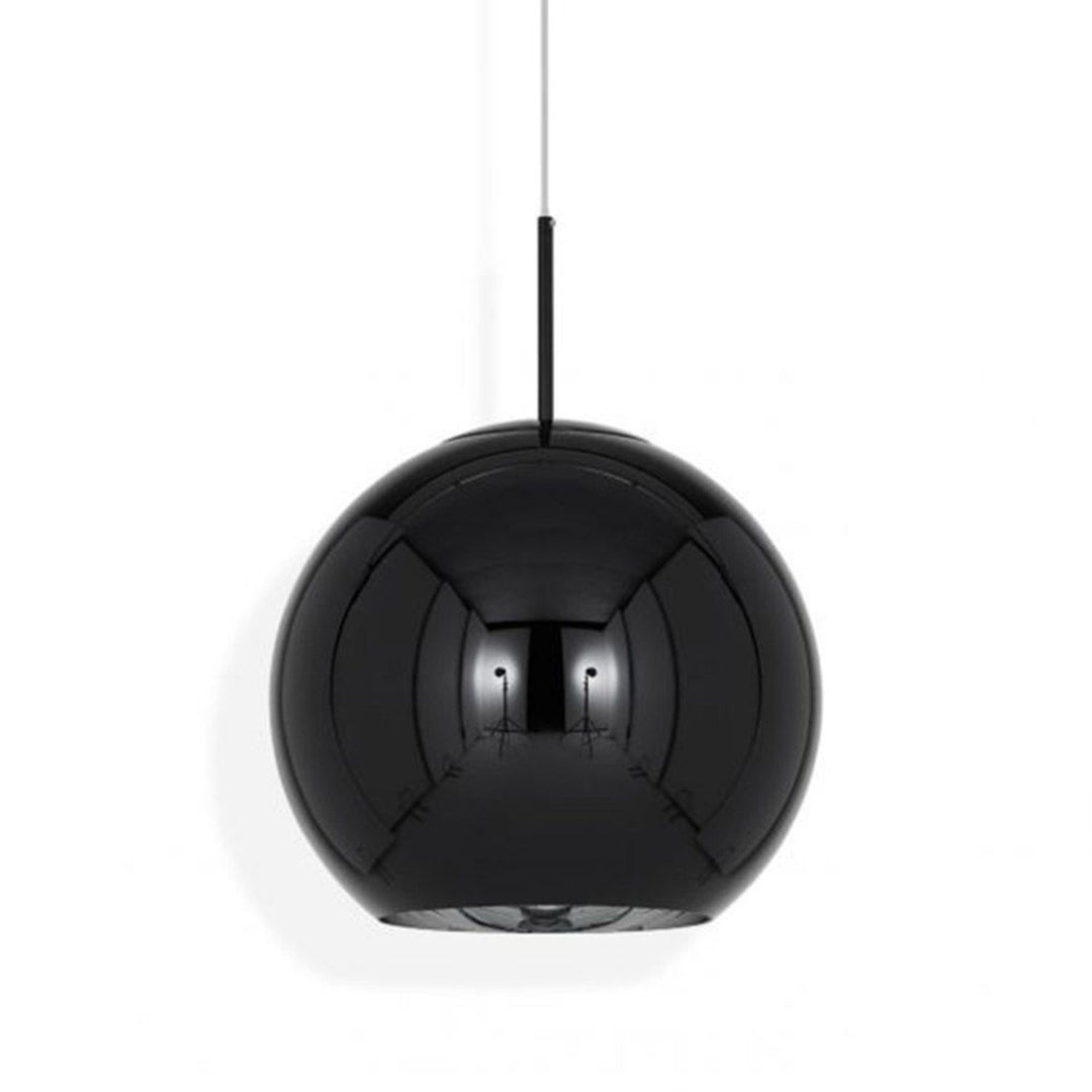 tom dixon | copper pendant light | black round 45cm ~ DC