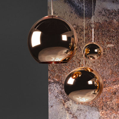 tom dixon | copper pendant light | round 25cm - 3DC