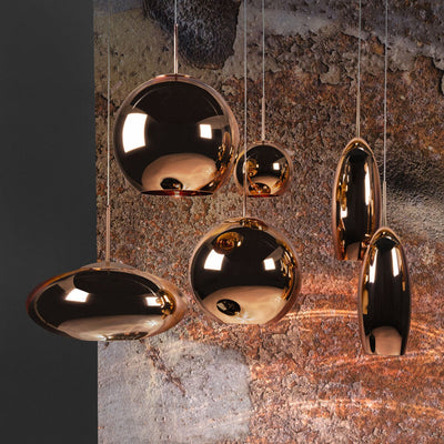 tom dixon | copper pendant light | round 25cm ~ DC