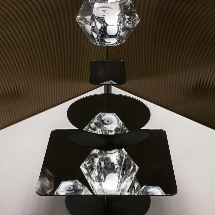 tom dixon | flash table square | black