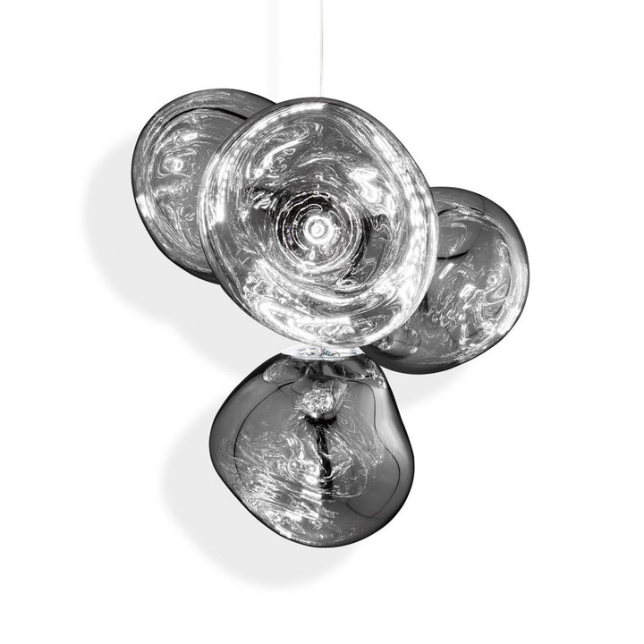 tom dixon | melt chandelier | silver small