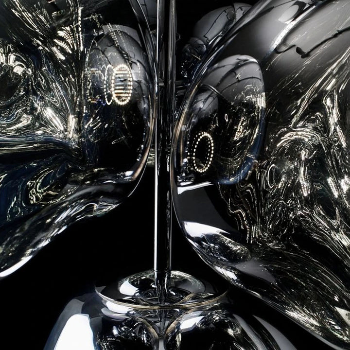 tom dixon | melt chandelier | silver small