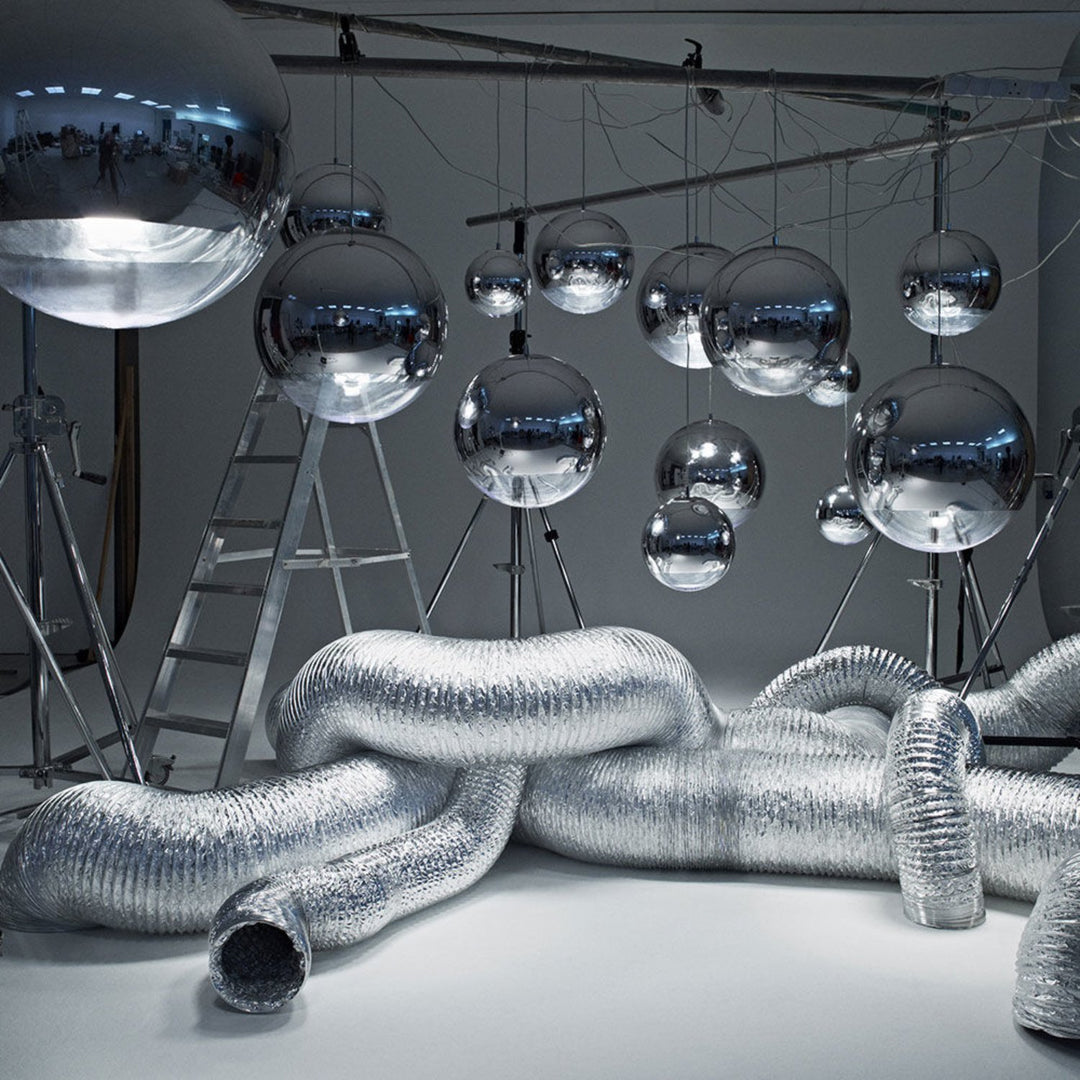 tom dixon | mirror ball pendant light | silver 25cm - DC