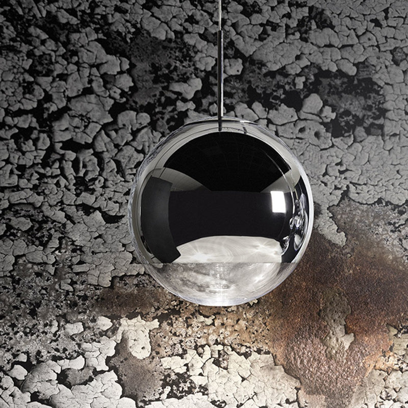 tom dixon | mirror ball pendant light | silver 25cm - DC