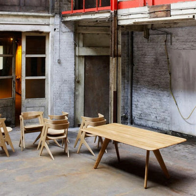 tom dixon | slab table | natural oak 240x100cm