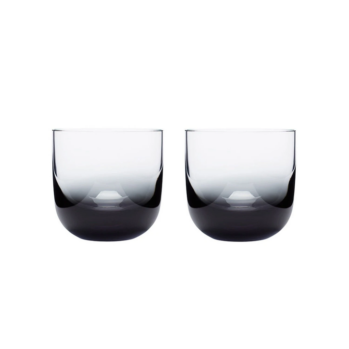 tom dixon | tank whisky glass | set of 2 | black