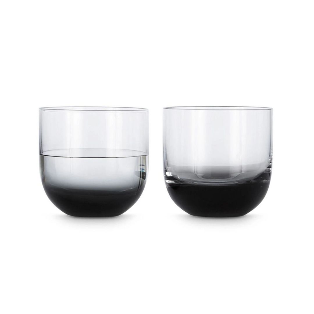 tom dixon | tank whisky glass | set of 2 | black