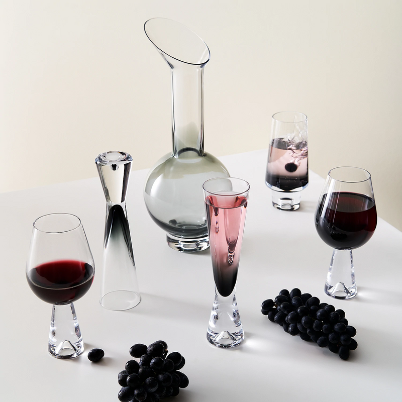 tom dixon | tank wine glass | set of 2 | black
