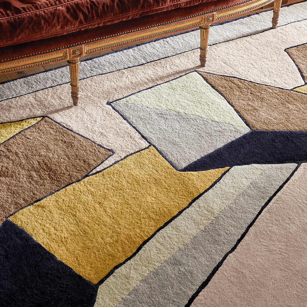 toulemonde bochart | chateau de sable rug | ocres 250x300cm - DC