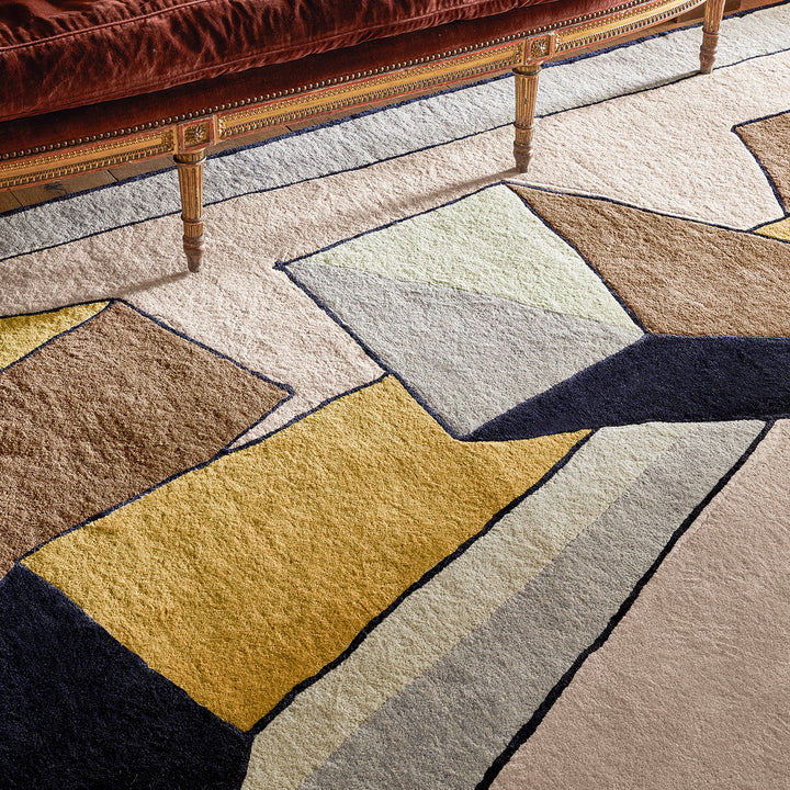 toulemonde bochart | chateau de sable rug | ocres 250x300cm - DC