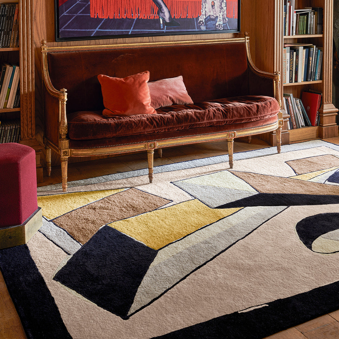 toulemonde bochart | chateau de sable rug | ocres 250x300cm - DC
