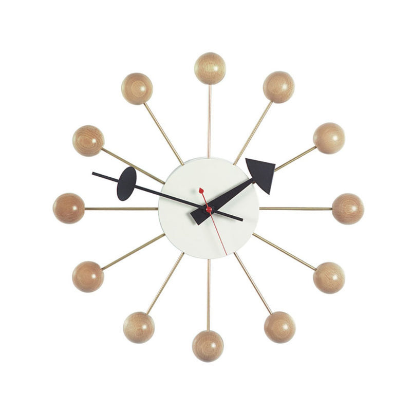 vitra | george nelson ball clock | natural