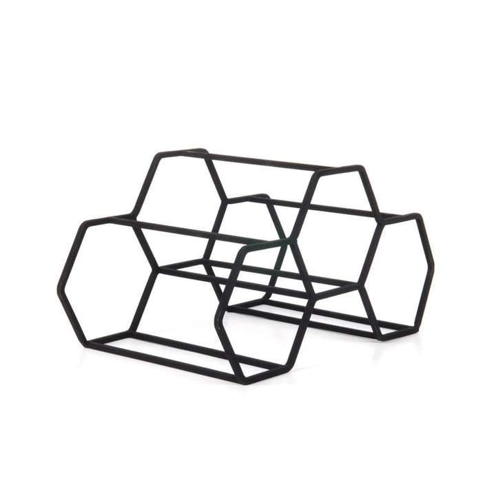 xlboom | pico wine rack | 3 bottle | black - LC