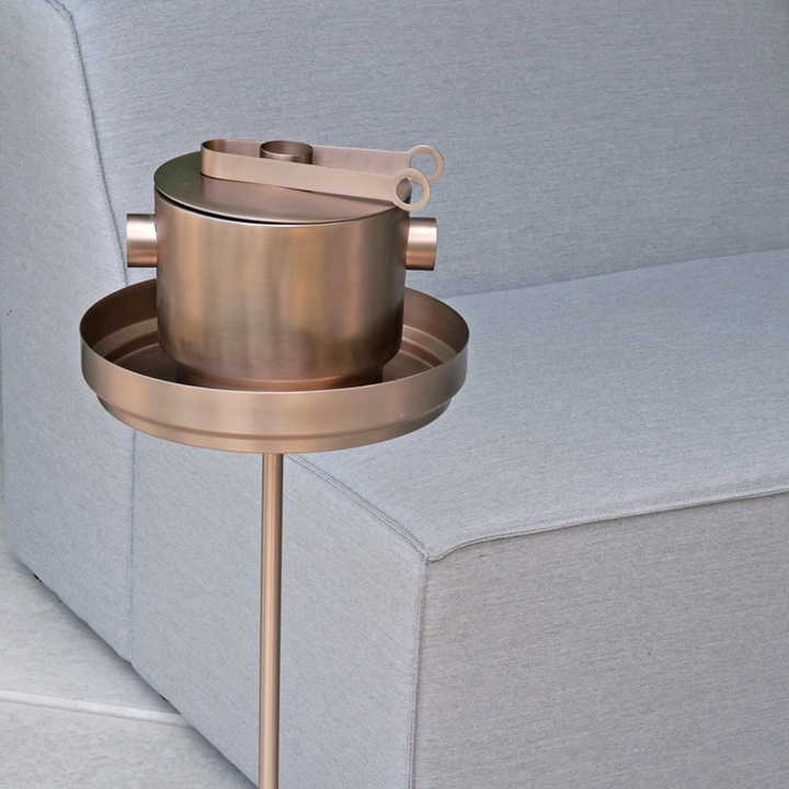 xlboom | rondo tray table | soft copper - LC