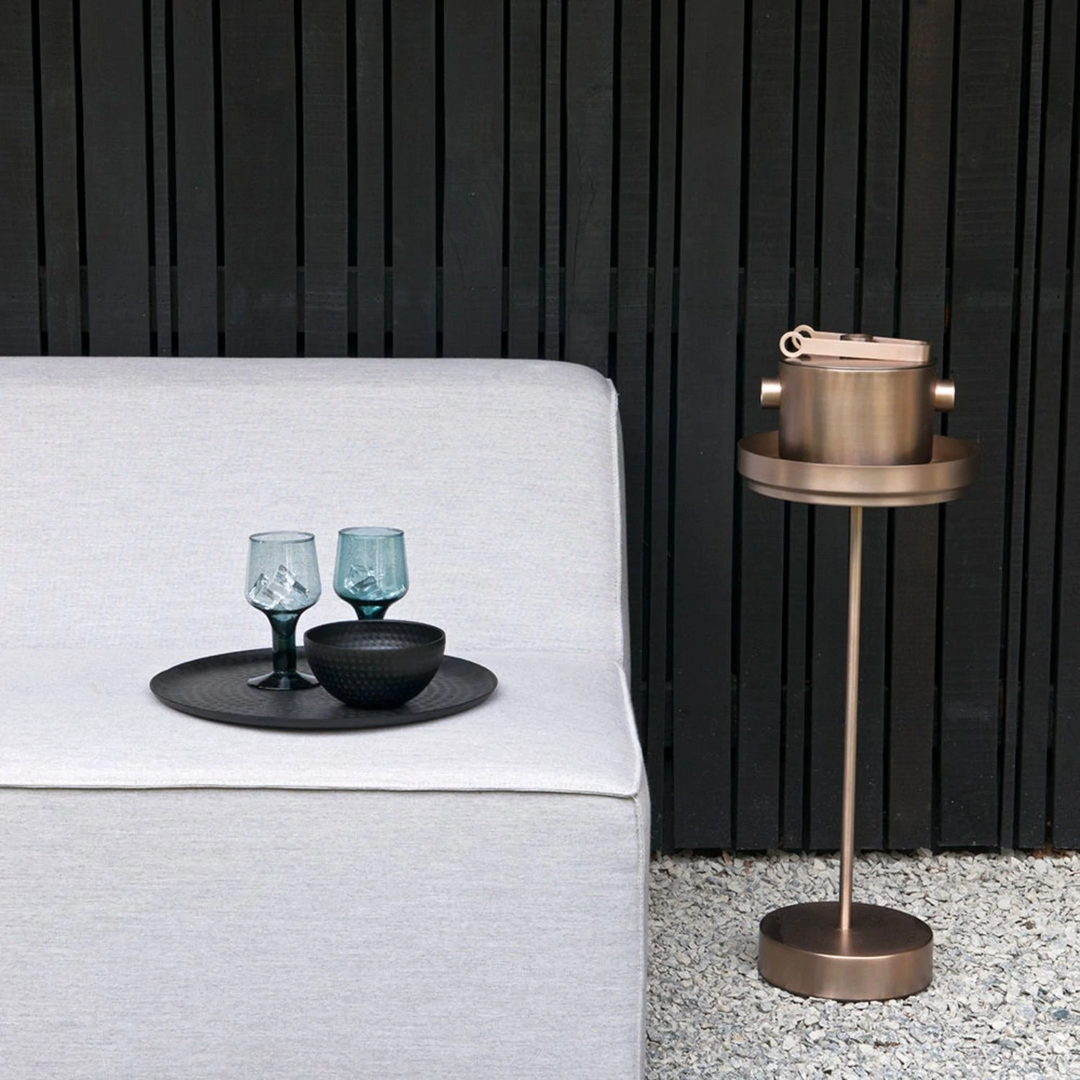 xlboom | rondo tray table | soft copper - LC