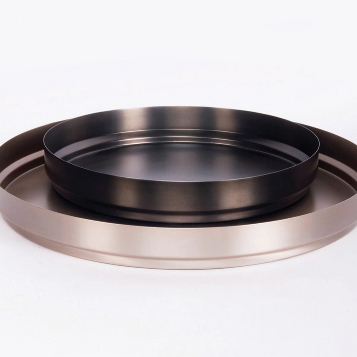xlboom | rondo tray | small black - LC